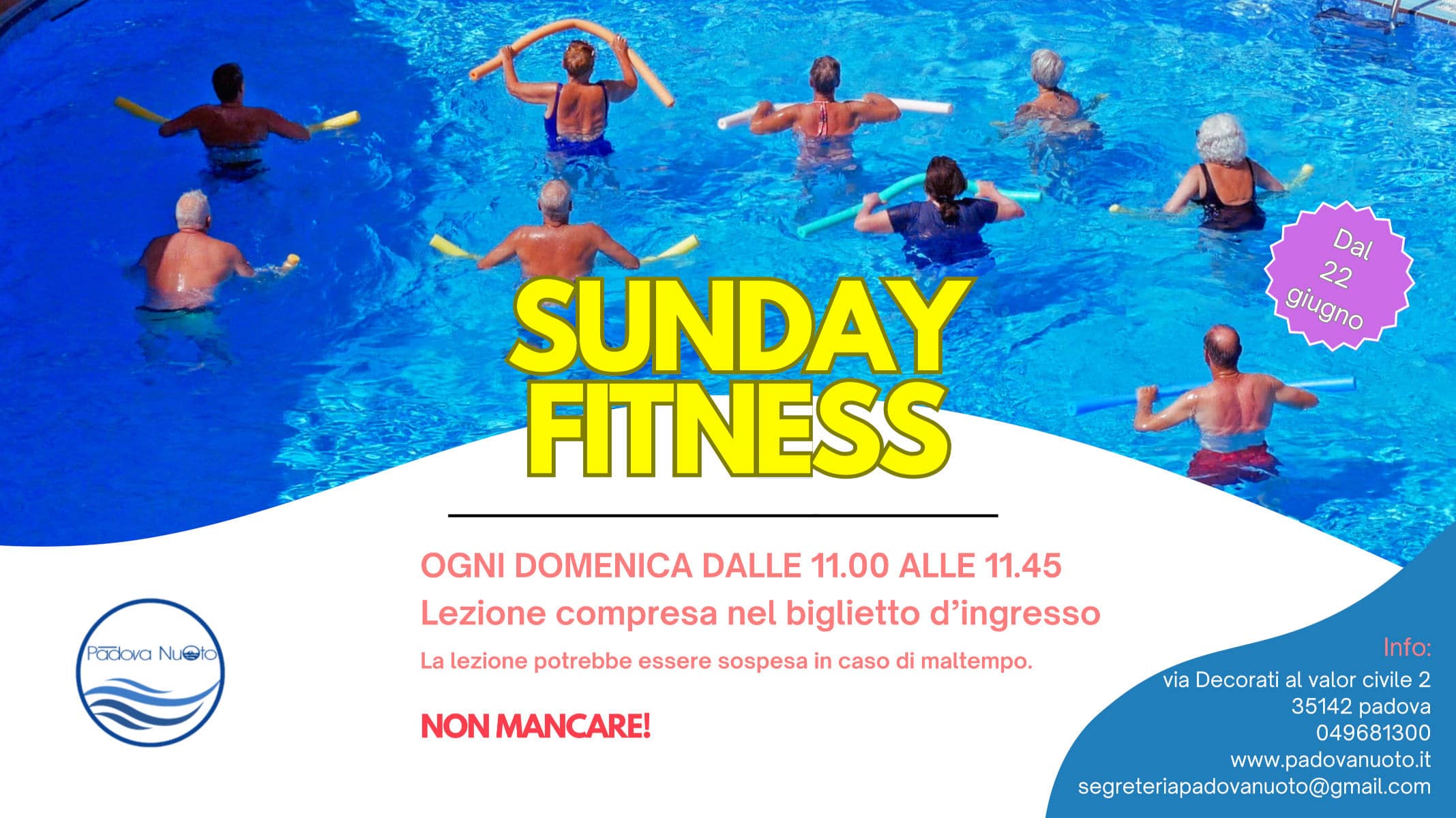 Summer Sunday 2025 Fitness, Postural Sound